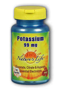Natures Life - Potassium, 99 mg 99mg 100 Cap