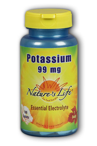 Natures Life - Potassium, 99 mg 99mg 100 Tab