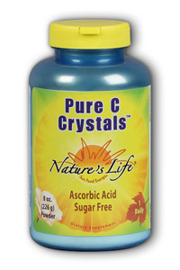 Natures Life - Pure C Crystals Unflv 5000mg 8 oz Pwd