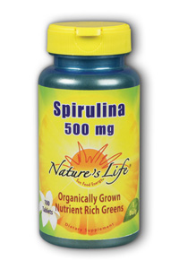 Natures Life - Spirulina 500mg 100 Tab