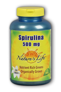 Natures Life - Spirulina 500mg 250 Tab