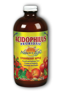 Natures Life - Straw-Apple Acidophilus Strawbry Apple 16 oz Liq-UNAVAILABLE