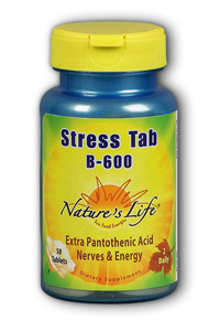 Natures Life - Stress Tab B "600" 50 Tab-UNAVAILABLE