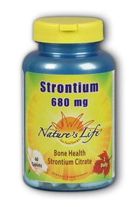 Natures Life - Strontium 680mg 60 Tab