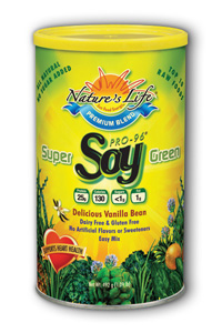 Natures Life - Super Green Soy Protein Van 1 lb Pwd-OUT OF STOCK