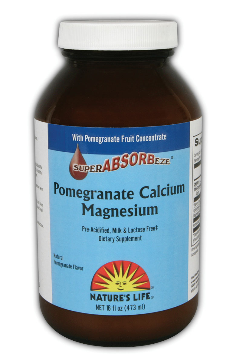 Natures Life - SuperABSORBeze Pomegranate Cal/Mag Pomgran 16 oz Liq