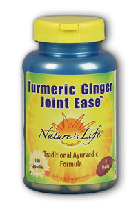 Natures Life - Turmeric & Ginger Joint Ease 1.3/1.3g 100 Cap