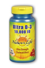 Natures Life - Ultra D-3 10,000 100 ct softgels