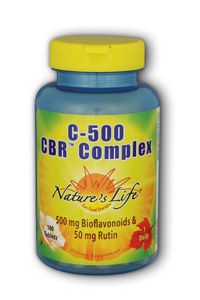 Natures Life - Vit C + Bioflavonoids + Rutin 500mg 100 Tab