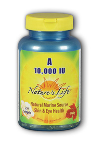 Natures Life - Vitamin A 10,000 IU 10,000iu 250 Sg