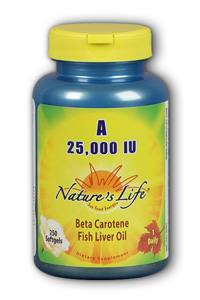 Natures Life - Vitamin A 25000 IU 25,000iu 250 Sg-UNAVAILABLE
