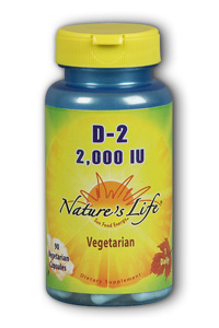 Natures Life - Vitamin D-2 2,000 IU 2000iu 90 Vcp