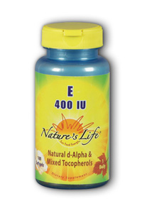 Natures Life - Vitamin E, 400 IU 400iu 100 Sg