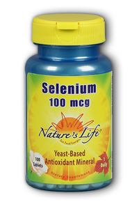 Natures Life - Yeast Based Selenium, 100 mcg 100mcg 100 Tab