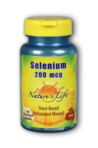 Natures Life - Yeast Based Selenium, 200 mcg 200mcg 100 Cap