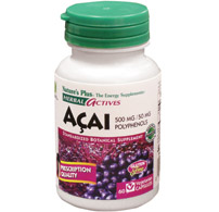 Natures Plus Acai 500Mg Vcaps 60