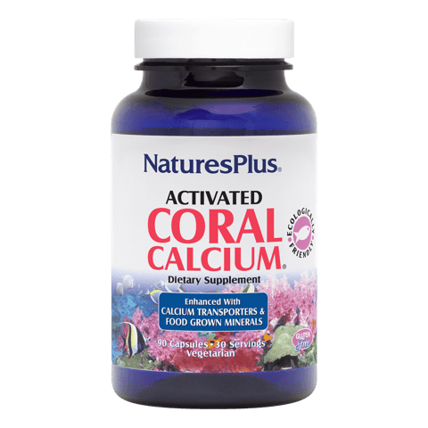 Natures Plus Coral Calcium 1,000 Mg Vegetarian Capsule 90