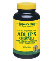 Natures Plus Adult Chewable Multi Pineapple 90