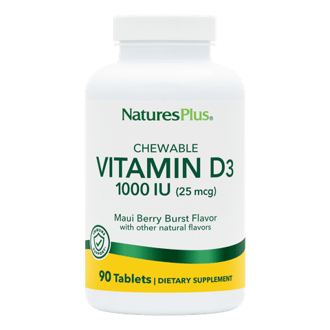 Natures Plus Adult Vit D3 1000 Iu Chewable 90  TEMPORARELY UNAVAILABLE
