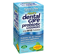 Natures Plus Dental Care Probiotic Lozenge 60