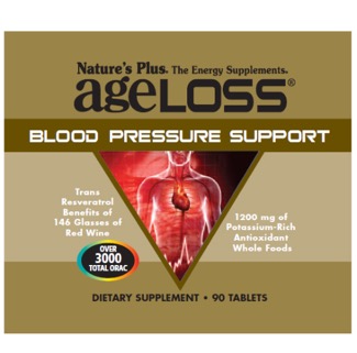 Natures Plus Ageloss Blood Pressure Tablets 90