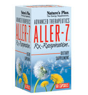 Natures Plus Aller-7 Rx-Respiration Vegetarian Capsule 60