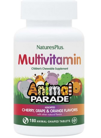 Natures Plus Animal Parade Assorted Chewable 180
