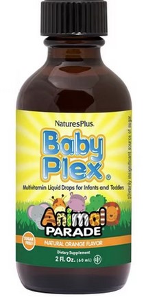 Natures Plus Animal Parade Baby Plex Drops 2 Oz