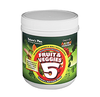 Nature's Plus Ap Fruits & Veggies  0.57lb Powder