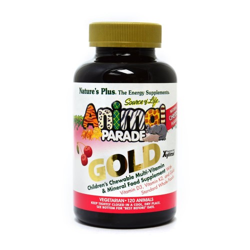 Natures Plus Animal Parade Gold Cherry Chewable 120