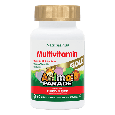 Natures Plus Animal Parade Gold Cherry Chewable 60