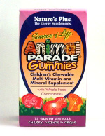 Natures Plus Animal Parade Gummies Assorted 75