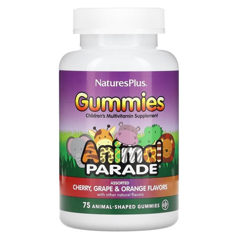 Natures Plus Animal Parade Gummies Assorted 75