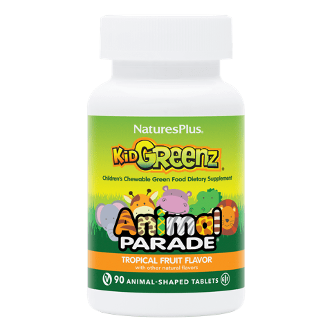 Natures Plus Animal Parade Kidgreenz Chewable 90