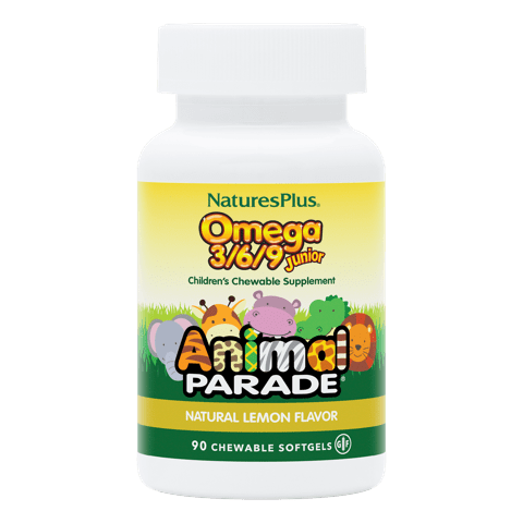 Natures Plus Animal Parade Omega 3/6/9 Junior Softgel 90