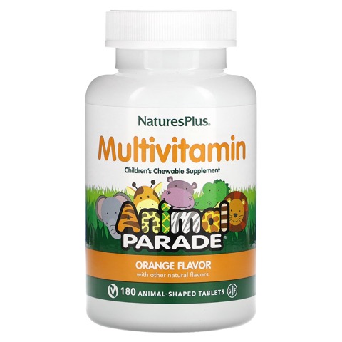 Natures Plus Animal Parade Orange Chewable 180