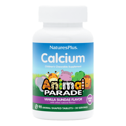 Natures Plus Animal Parade Sugarfree Calcium Chewable 90