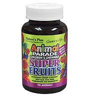 Natures Plus Animal Parade Super Fruits Chewable 90