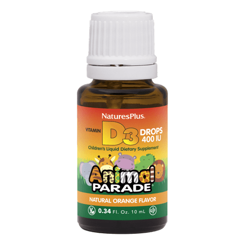 Natures Plus Animal Parade Vit D3 200 Iu Drops 10Ml