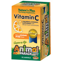Natures Plus Animal Parade Vit C Chewable 90
