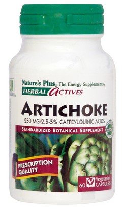 Natures Plus Artichoke 250 Mg Vcaps 60