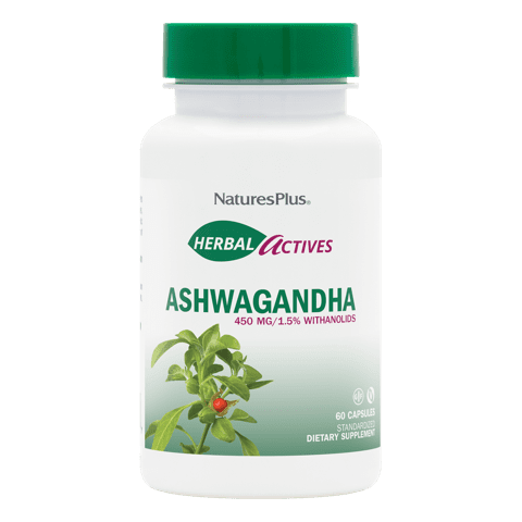 Natures Plus Ashwagandha 450 Mg Vegetarian Capsule 60