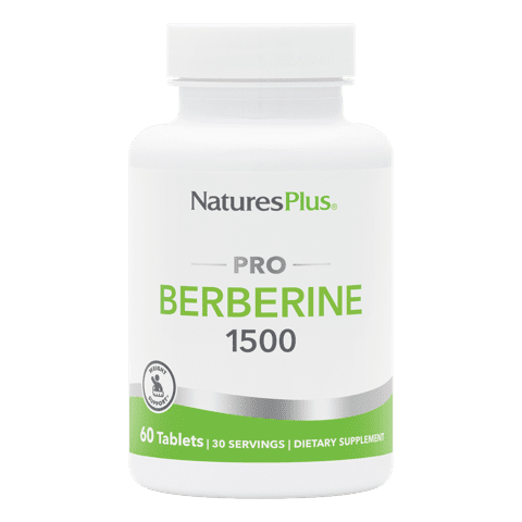 Natures Plus Berberine 500Mg Vegetarian Capsules 90