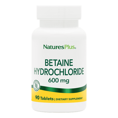 Natures Plus Betaine 600 Mg Tablet 90