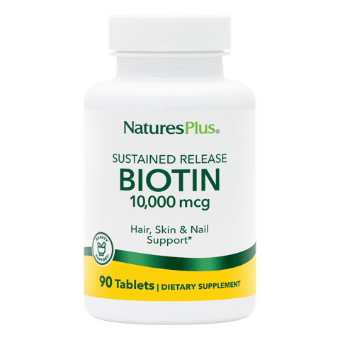 Natures Plus Biotin 10 Mg Slow Release Tablet 90