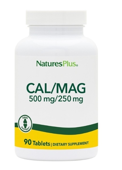 Natures Plus Cal/Mag 500/250 Mg Vcaps 90