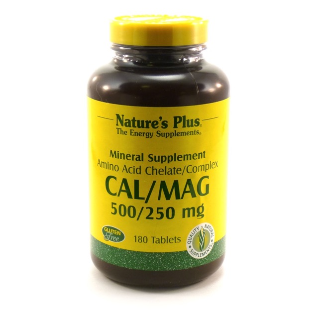 Natures Plus Cal/Mag 500 Mg/250 Mg Tablet 180