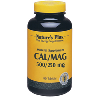 Natures Plus Cal/Mag 500 Mg/250 Mg Tablet 90