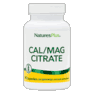 Natures Plus Cal/Mag Citrate 500Mg/250Mg Vegetarian Capsule 90