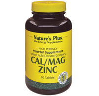 Natures Plus Cal/Mag/Zinc 1000-500-75 Tablet 90